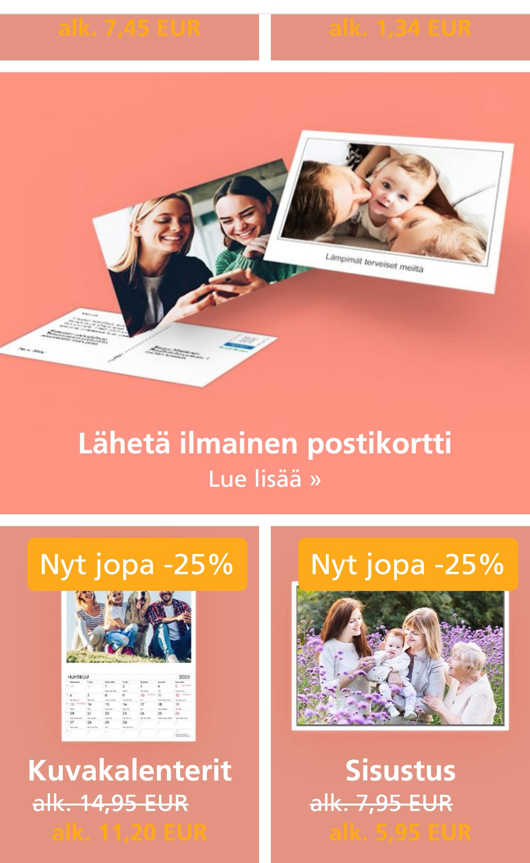 Pieni ilahdutus arkeen - lähetä ilmainen kuvapostikortti! - Optimismia ja  energiaaOptimismia ja energiaa